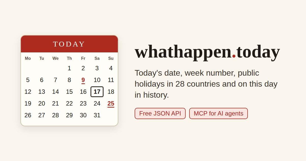 India Public Holidays — Is Today a Holiday? Next Holiday 2026